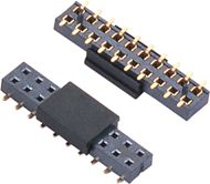2.0mm Female Header  Plastic Height2.2  Dual Row  2x02P TO 2X40P  SMT Type