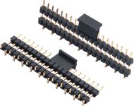 2.54mm Pin Header H=1.5 Board Spacer Single Row SMT