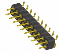 2.54mm Machined Pin Header H=3.0 Dual Row SMT L=10.0