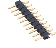 2.0mm Pin Header  H=2.0  Single Row  Right Angle SMT With Post