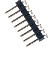 2.54mm Pin Header H=2.5 Single Row Opposite direction Right Angle