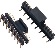 2.54mm Pin Header H=2.5 Board Spacer Single Row SMT