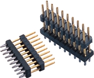 2.0mm Pin Header  H=2.0  Board Spacer Opposite direction  Dual Row  Straight
