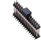 2.0mm Pin Header H=2.0 Board Spacer Opposite direction Dual Row SMT
