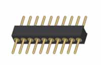 1.778mm Machined Pin Header H=3.0 Single Row Straight L=10.0