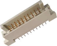 2.54mm Din41612 Connector Straight 2xNPIN Male 16P TO 64P Standard Dip4.0mm