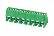 10P Right Angle 3.96 mm PCB Universal Screw Terminal Blocks Green Female