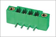 3.50 mm Pluggable Terminal Block Male Straight Green