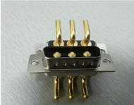Maching pin D-Sub Connector 3W3Male Right Angle Power Contact Tray Packing