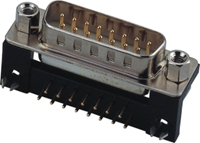 D-SUB Connector Right Angle Male