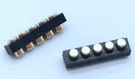 2.0mm Customized POGO Connector 5P Female PA46 Black