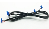 TE 2.54connectors 12P to 3pcs 2.54mm TE Connecotrs 2547 wire harness cable with heatshrink Tubing
