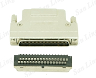 ZINC Alloy Shell SCSI 68P CN-TYPE Male Straight