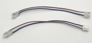 VH3.96 Housing connector 3P empty 1P to 187 Terminal with white Jacket wire harness cable assembly 1007 18AWG Blue Brown L=160mm