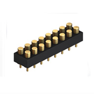 Pogo Pin Connector Female Dip Dual Row Type